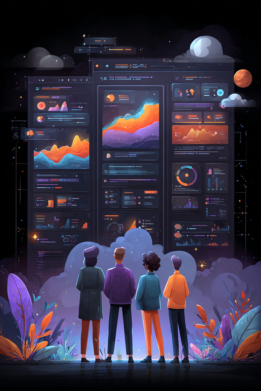 Wundr AI Lab team collaborating on data engineering, AI workflows, and automation projects