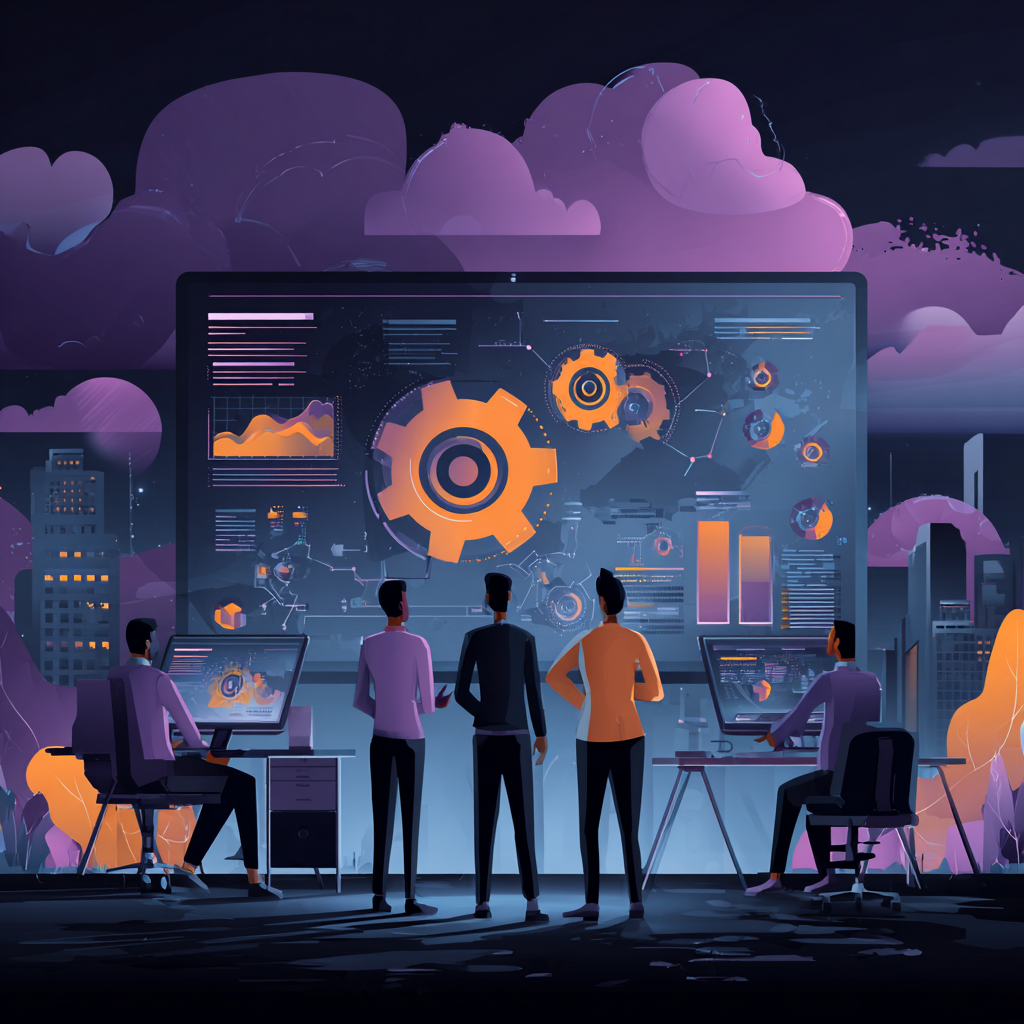 Wundr Map team working together on system mapping and value design, visualizing workflows and processes